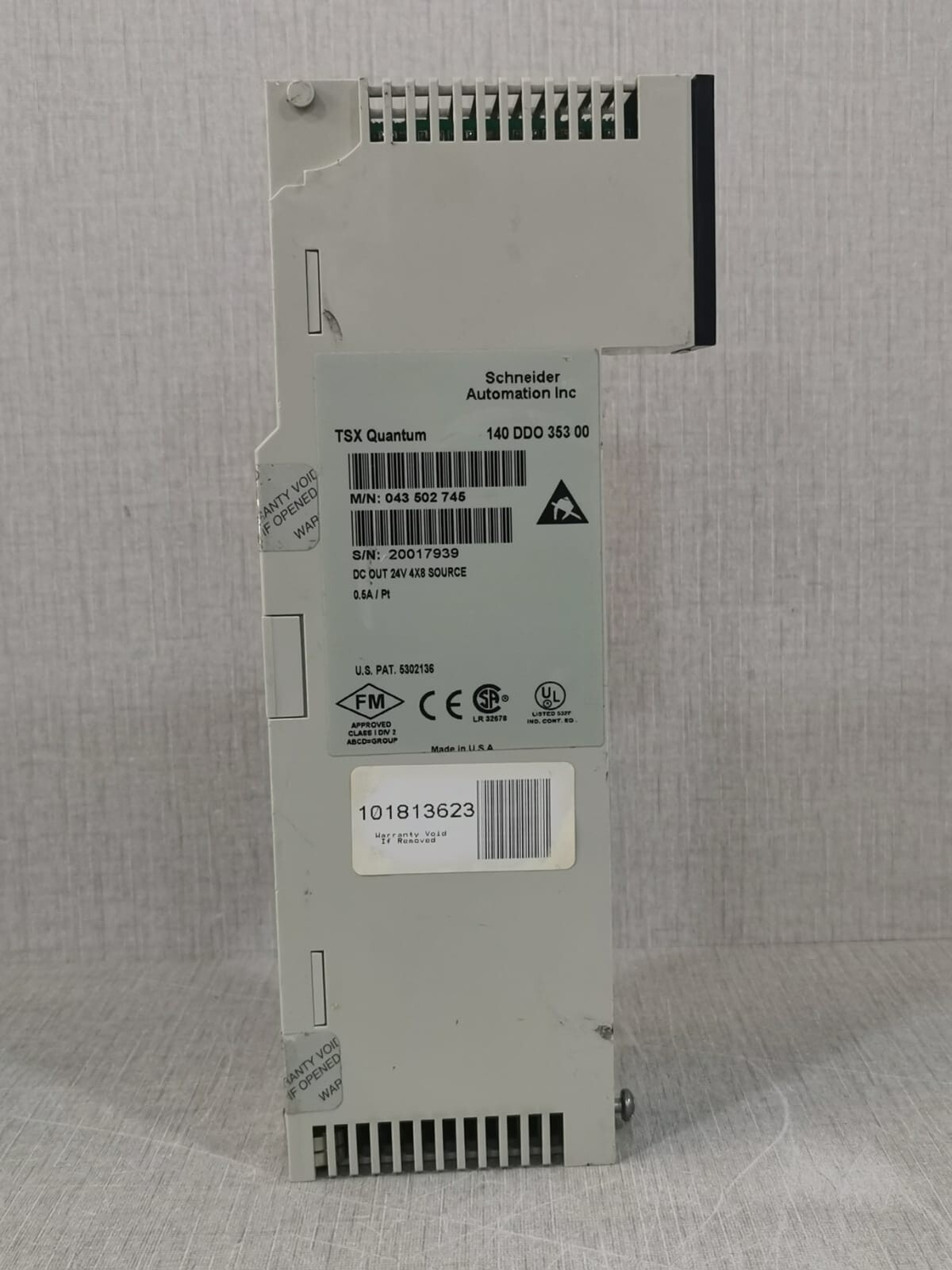 Schneider Electric DDO-353-00 Schneider Automation TSX Quantum 140 DDO 353 00 24VDC Output Module 5