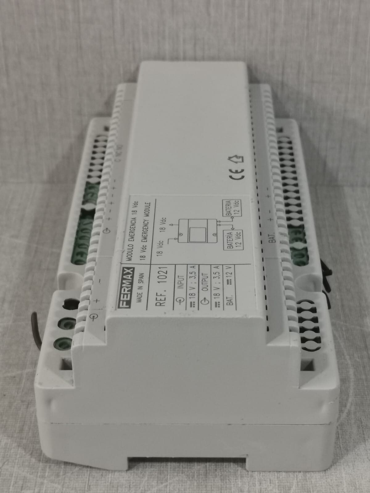 FERMAX REF.1021 FERMAX REF.1021 18VDC Voltage Emergency Module 6