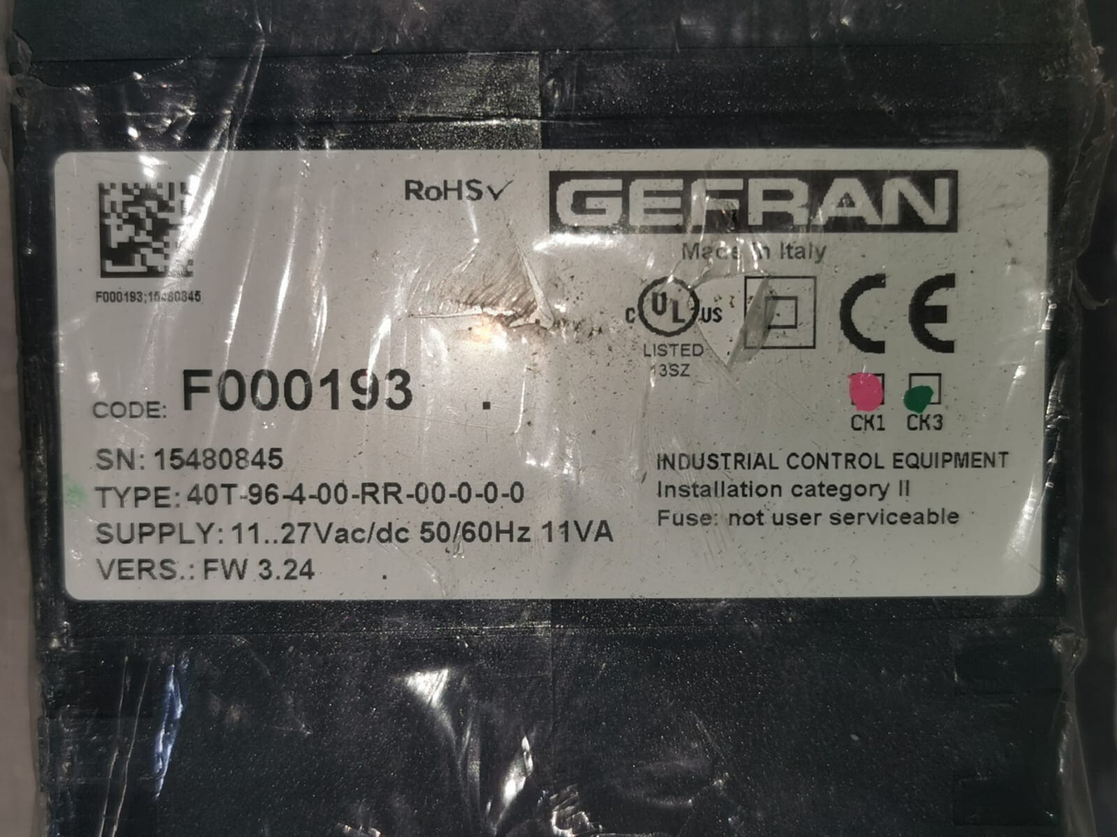 Gefran F000193 Gefran F000193 Indicator/Alarm Unit for Temperature & Linear Inputs 2