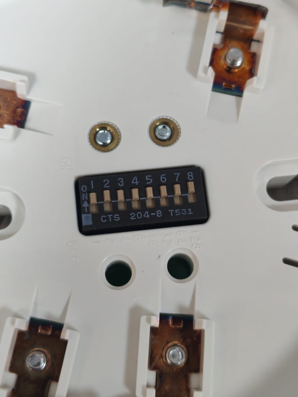 Simplex 4098-9789 SIMPLEX 4098-9789 LIFE ALARM SENS BASE W/ LED OUT 0677110CN 6