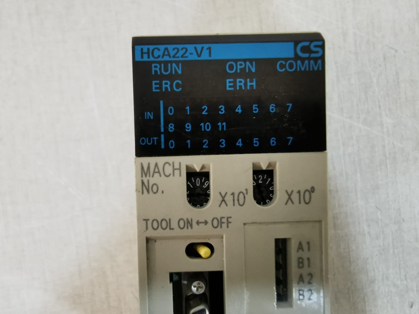 Omron CS1W-HCA22-V1 Omron CS1W-HCA22-V1 24VDC 5MA 12PTS Customizable Unit 2