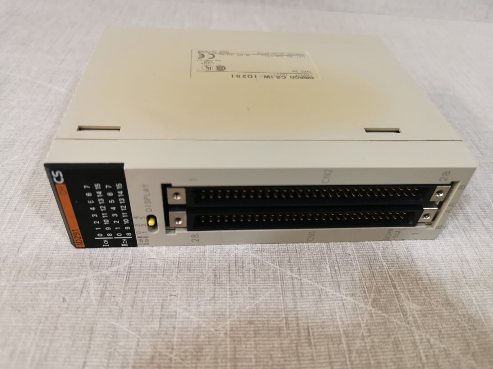 Omron CS1W-ID291 Omron CS1W-ID291 Input Unit 24VDC 5mA 4