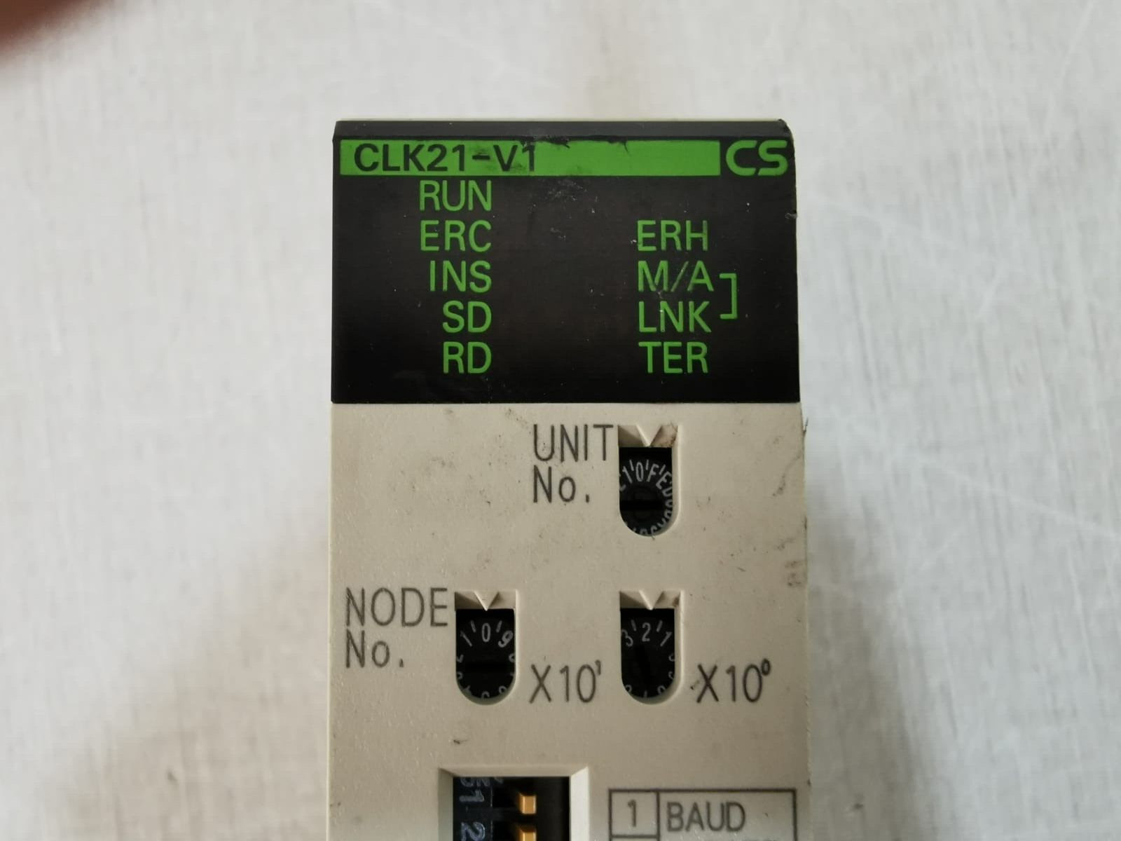 Omron CS1W-CLK21-V1 Omron CS1W-CLK21-V1 VER.1.2 Controller Link Unit 2