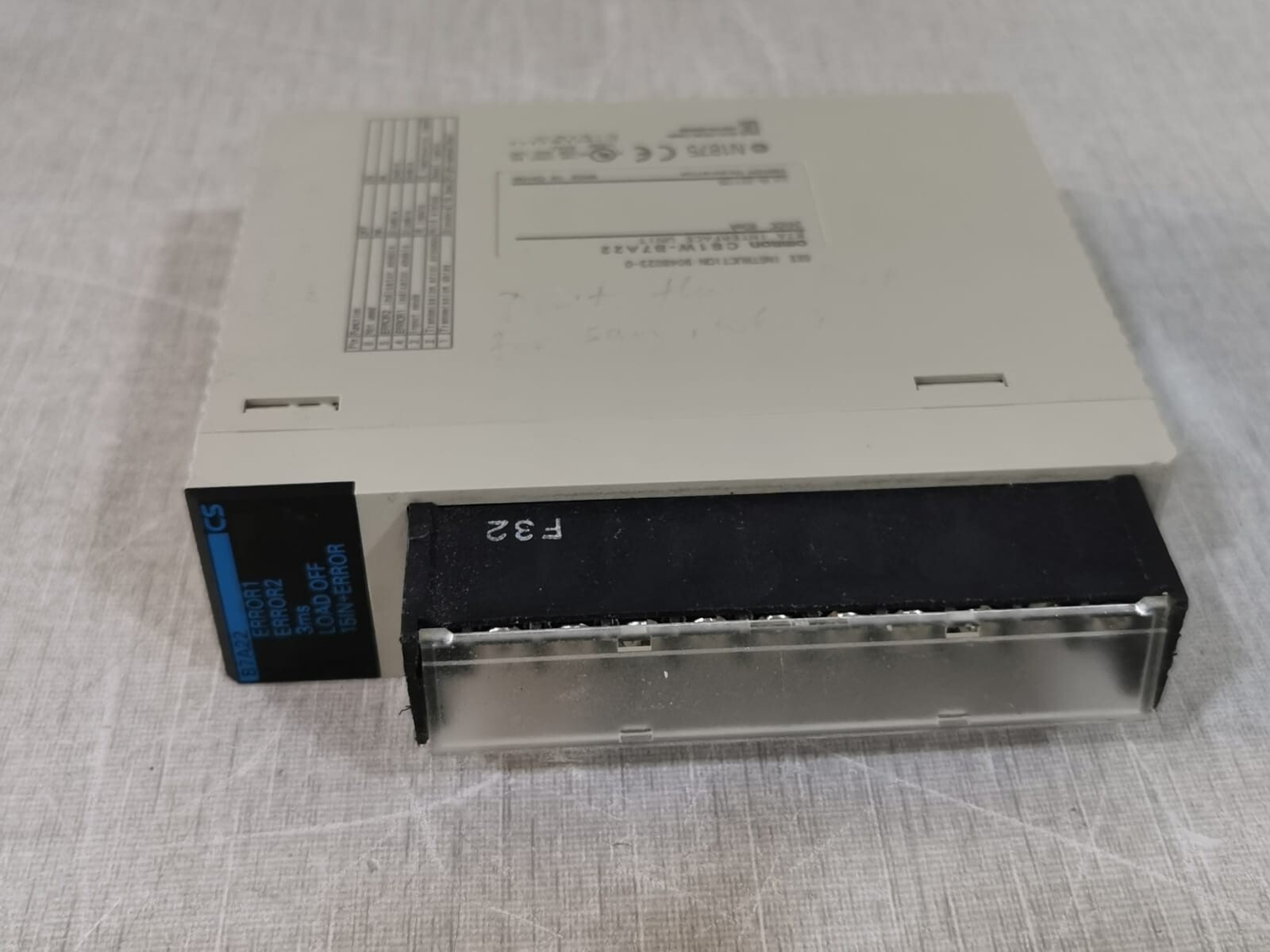 Omron CS1W-B7A22 OMRON CS1W-B7A22 B7A Interface Unit 24VDC 60mA 4