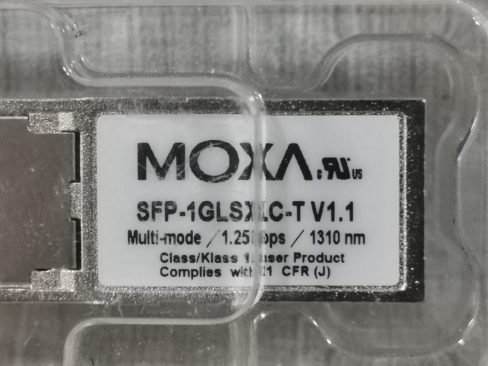 MOXA SFP-1GLSXLC-T V1.1 MOXA SFP-1GLSXLC-T V1.1 | MULTI-MODE / 1.25 GBPS/1310 NM 2