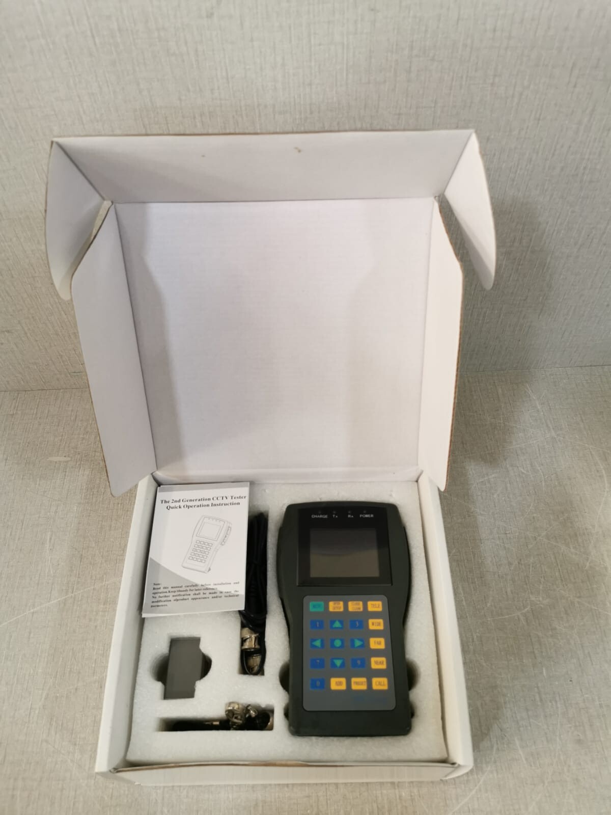 GE MULTI-FUNCTIONAL Multi-Functional CCTV TESTER 2.5' LTPS LCD Display ( Need Change Battery) 3