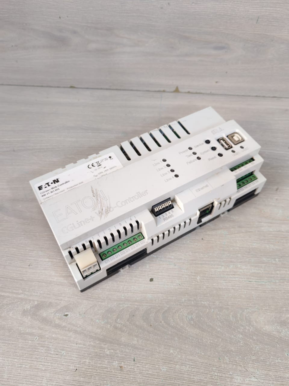 Eaton Rev Level D Z1005.F/ Z1000.F EATON CGLine+Web-Controller 400 71 361 055 Software/Rev Level D Z1005.F/ Z1000.F 5