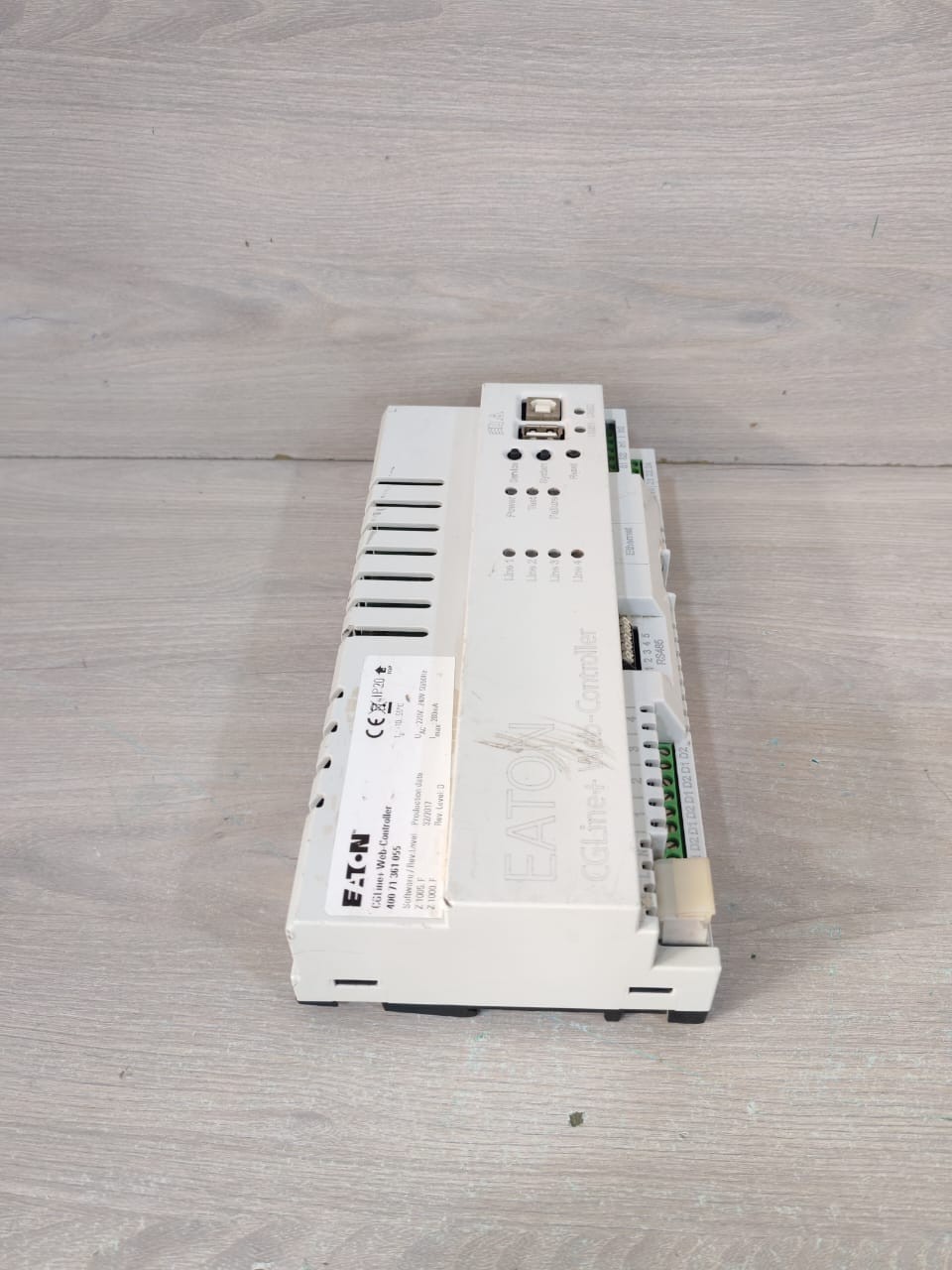 Eaton Rev Level D Z1005.F/ Z1000.F EATON CGLine+Web-Controller 400 71 361 055 Software/Rev Level D Z1005.F/ Z1000.F 7