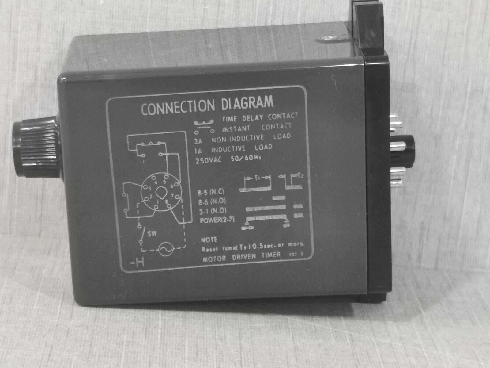 Omron STP-NMH OMRON SUBMINY TIMER STP-NMH -60SEC /200-220V 50/60HZ 5