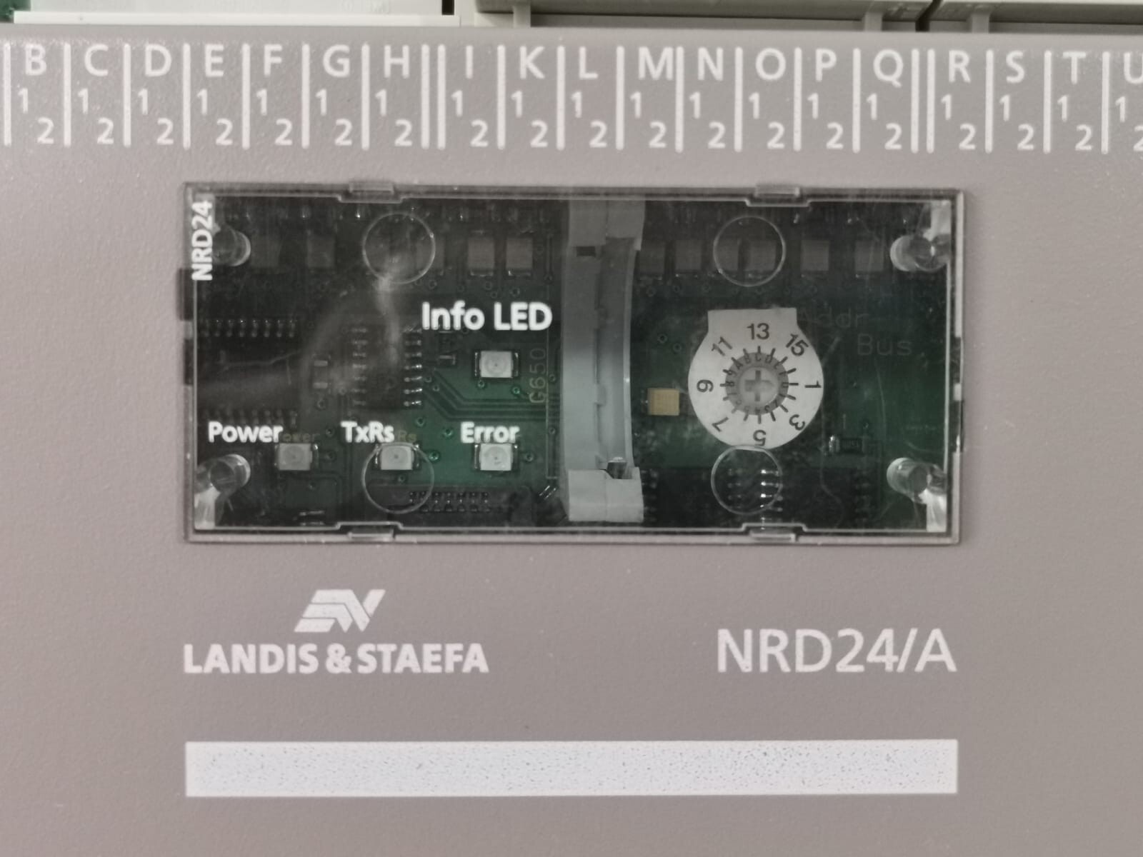 LANDIS & STAEFA NRD24/A LANDIS & STAEFA NRD24/A INTERLOCK DEVICE .. 2