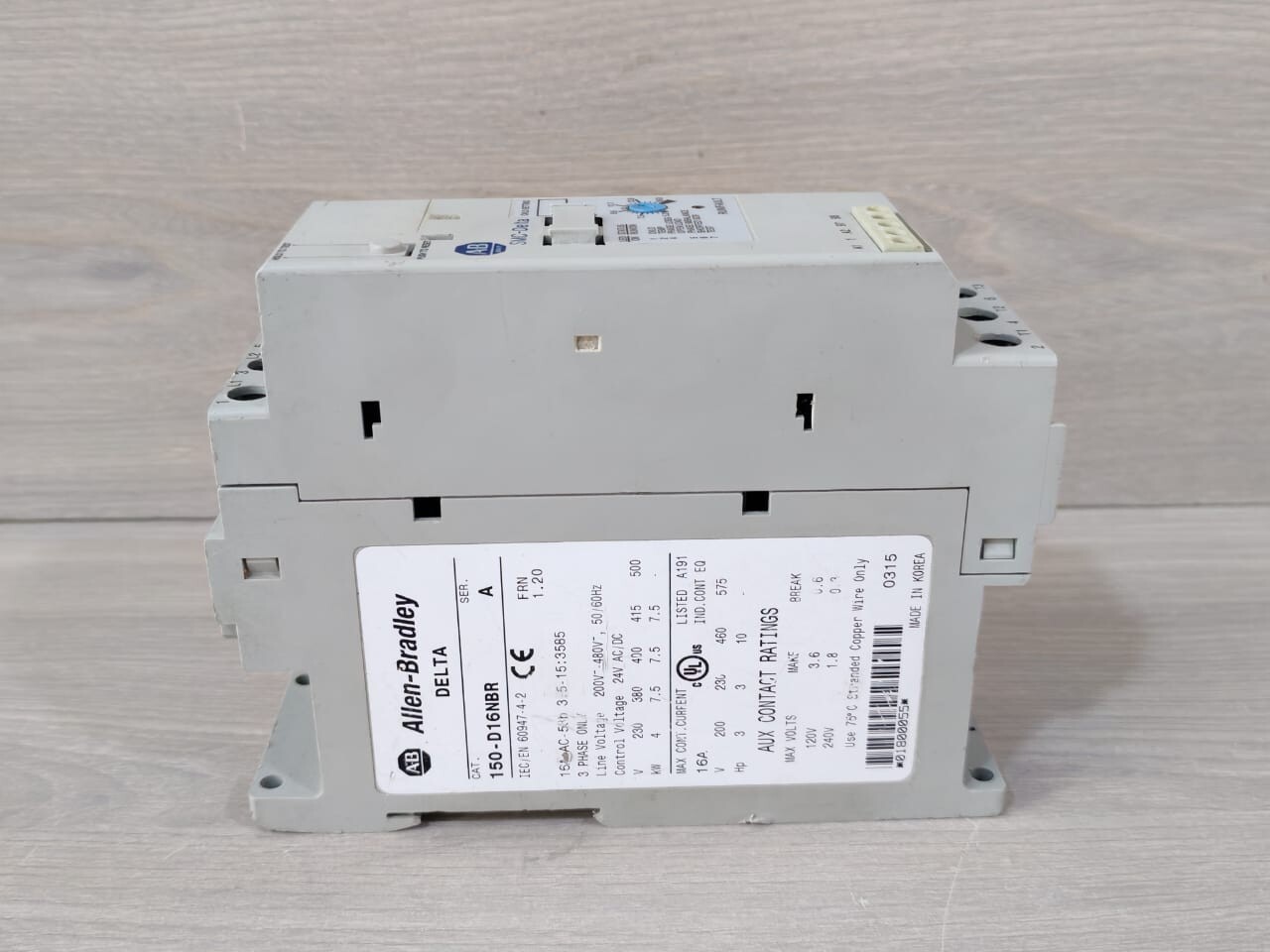 Allen-Bradley 150-D16NBR Allen Bradley Delta 150-D16NBR Smart Motor Controller 4