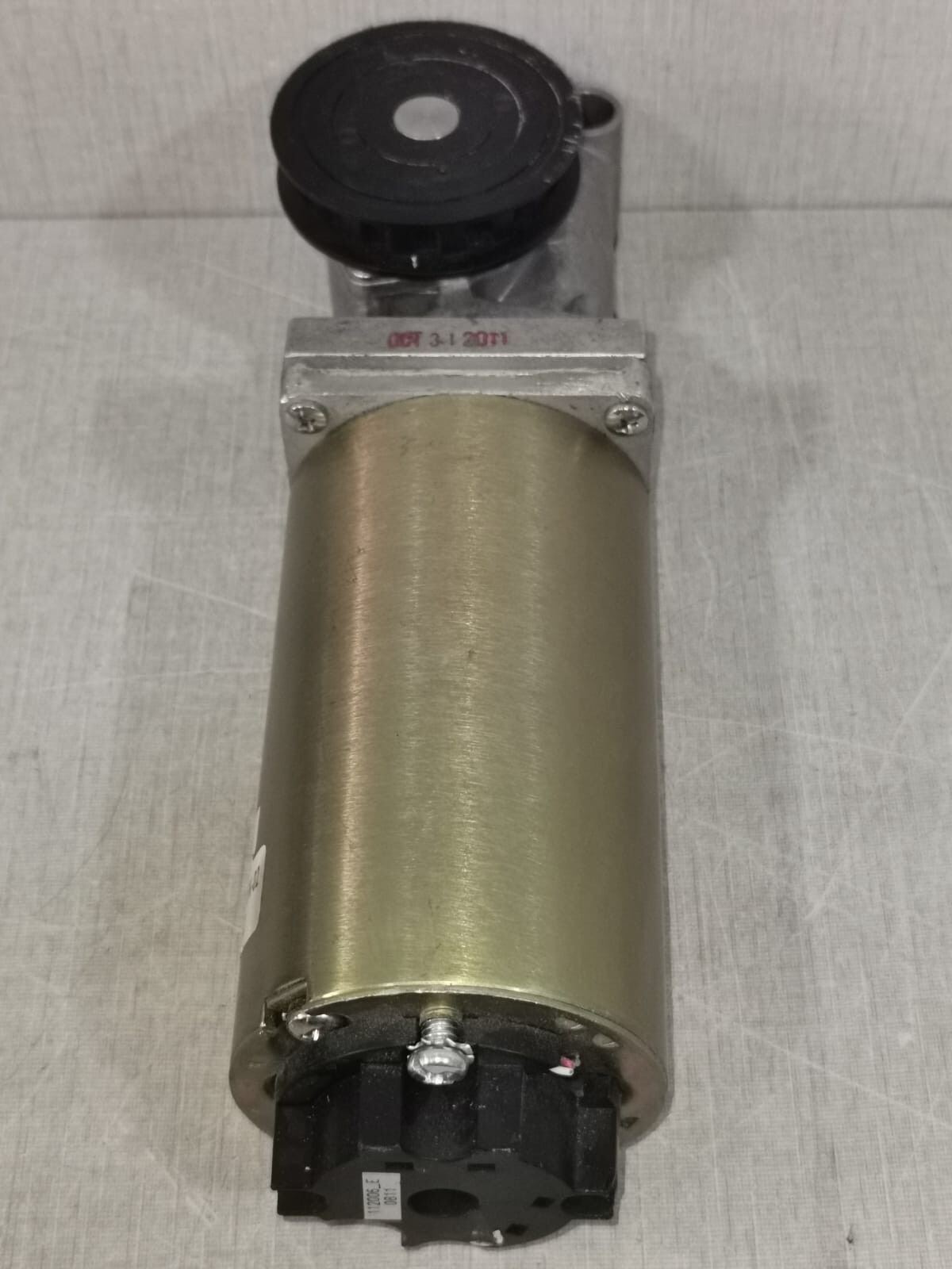 STANLEY BOM-ZYT-80/15K-02 STANLEY BOM-ZYT-80/15K-02 120 DC Duraglide Automatic Door Gearmotor-WIRE CUT 3