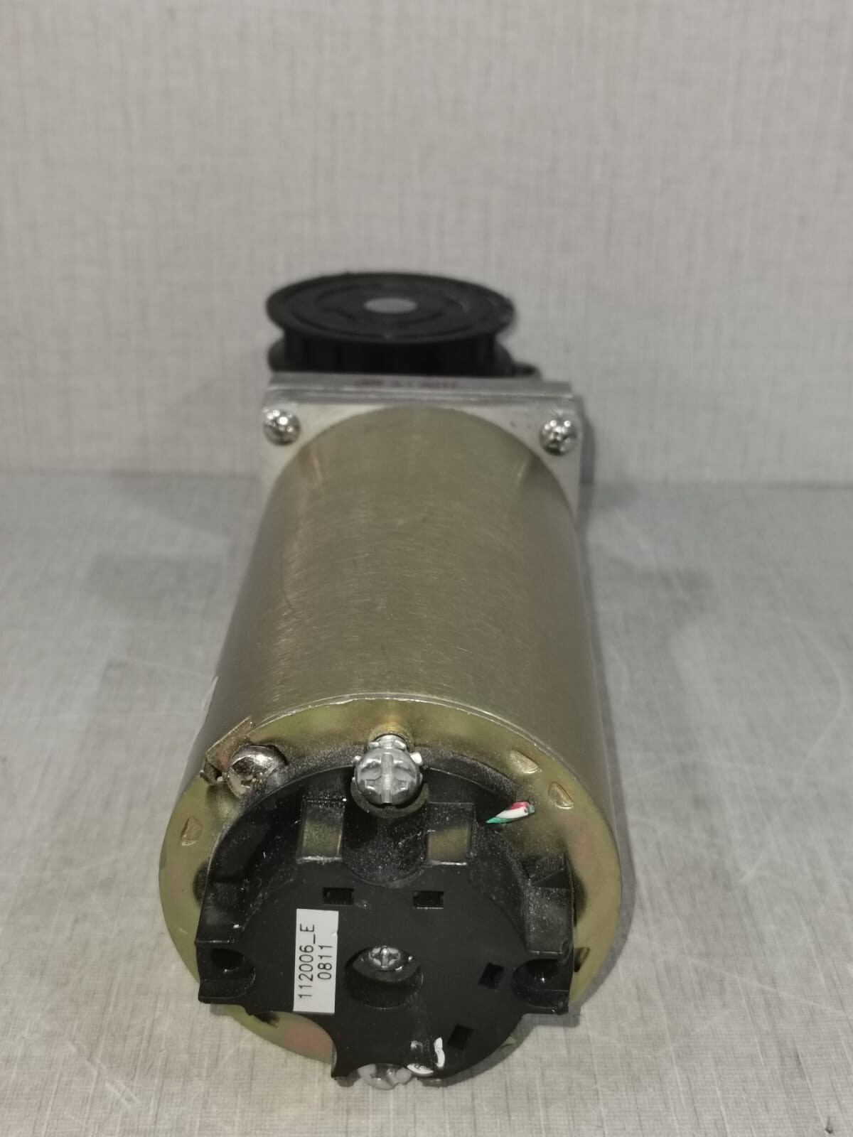 STANLEY BOM-ZYT-80/15K-02 STANLEY BOM-ZYT-80/15K-02 120 DC Duraglide Automatic Door Gearmotor-WIRE CUT 4