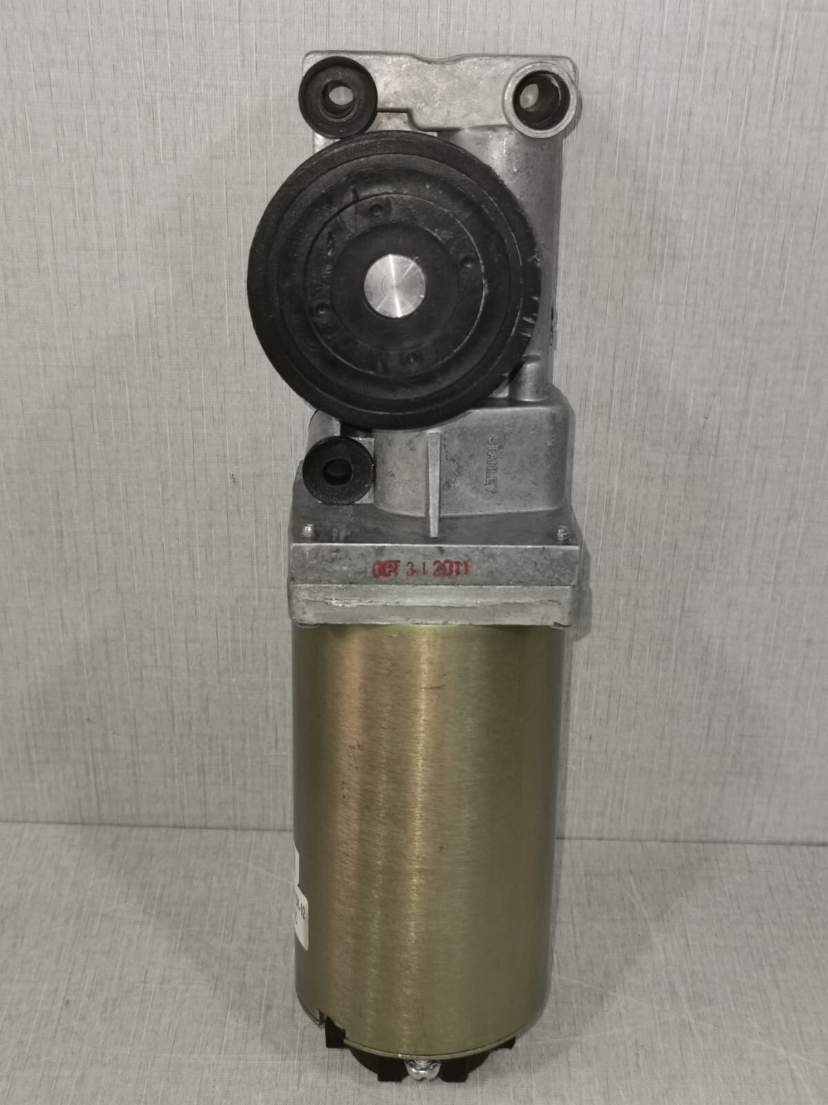 STANLEY BOM-ZYT-80/15K-02 120 DC Duraglide Automatic Door Gearmotor-WIRE CUT