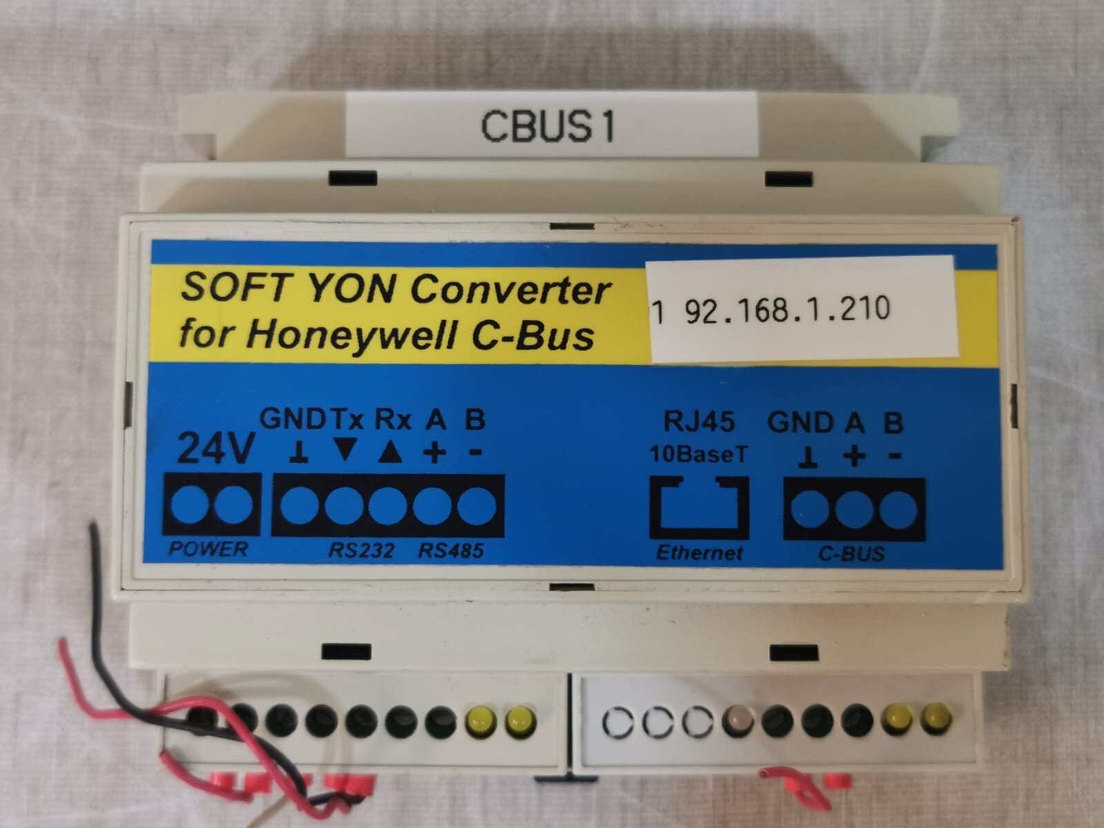 Honeywell C-BUS Honeywell Soft Yon Converter C-Bus for OPC Servers 2