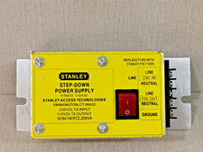 STANLEY STEP-DOWN POWER SUPPLY 972 110132 -230V/115V 50/60HERTZ,250VA
