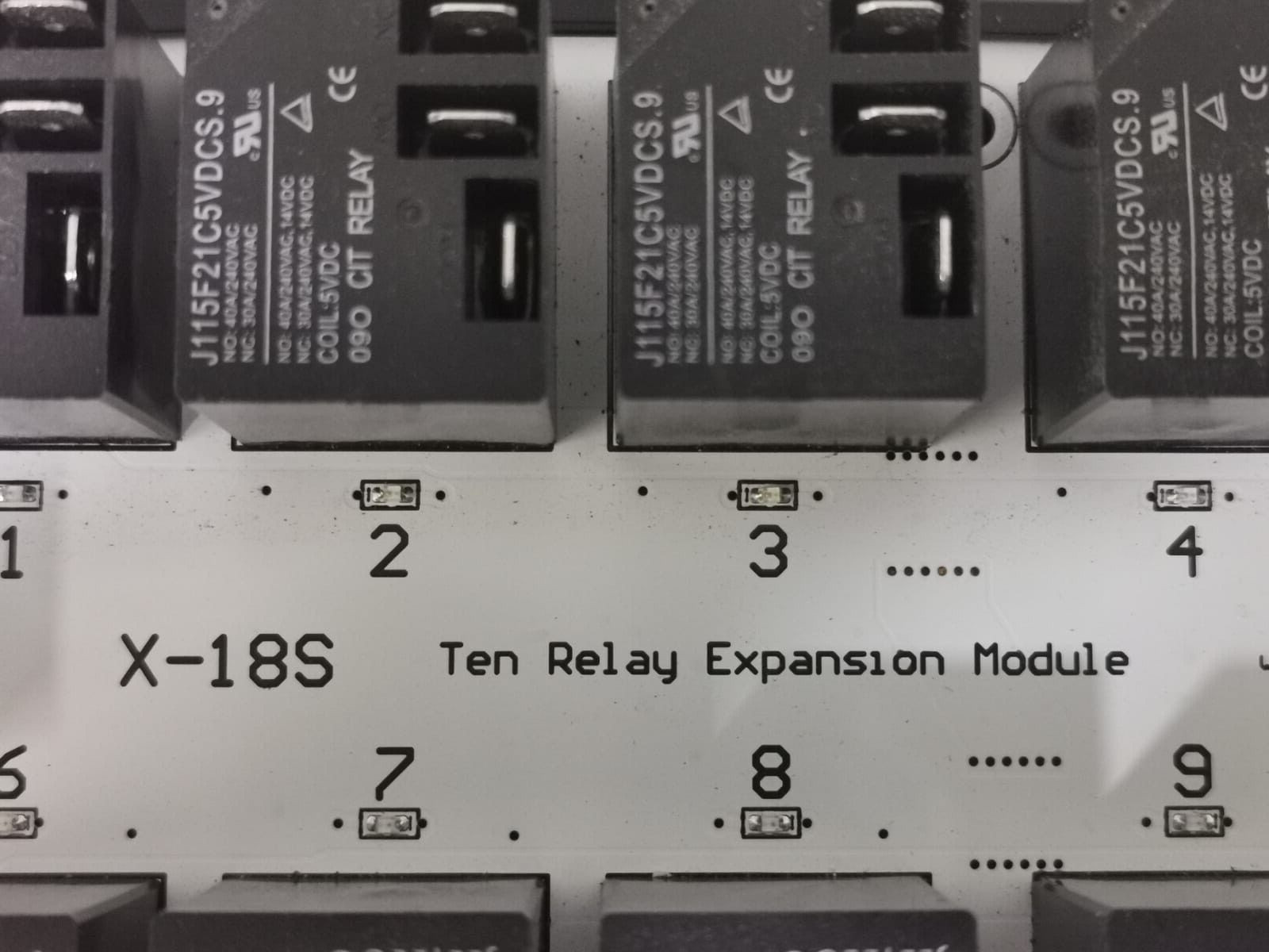 CONTROL BY WEB X-18S CONTROL BY WEB X-18s TEN RELAY EXPANSION MODULE 3