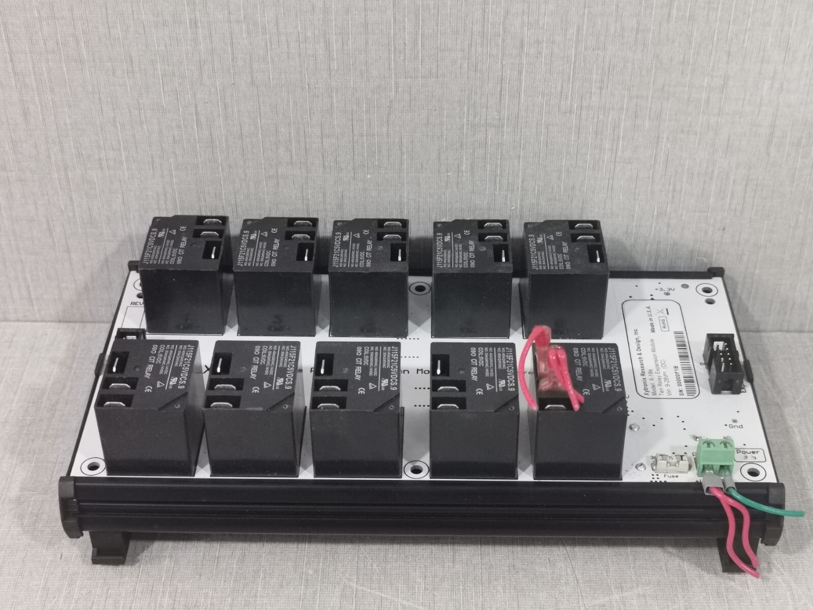 CONTROL BY WEB X-18S CONTROL BY WEB X-18s TEN RELAY EXPANSION MODULE 5