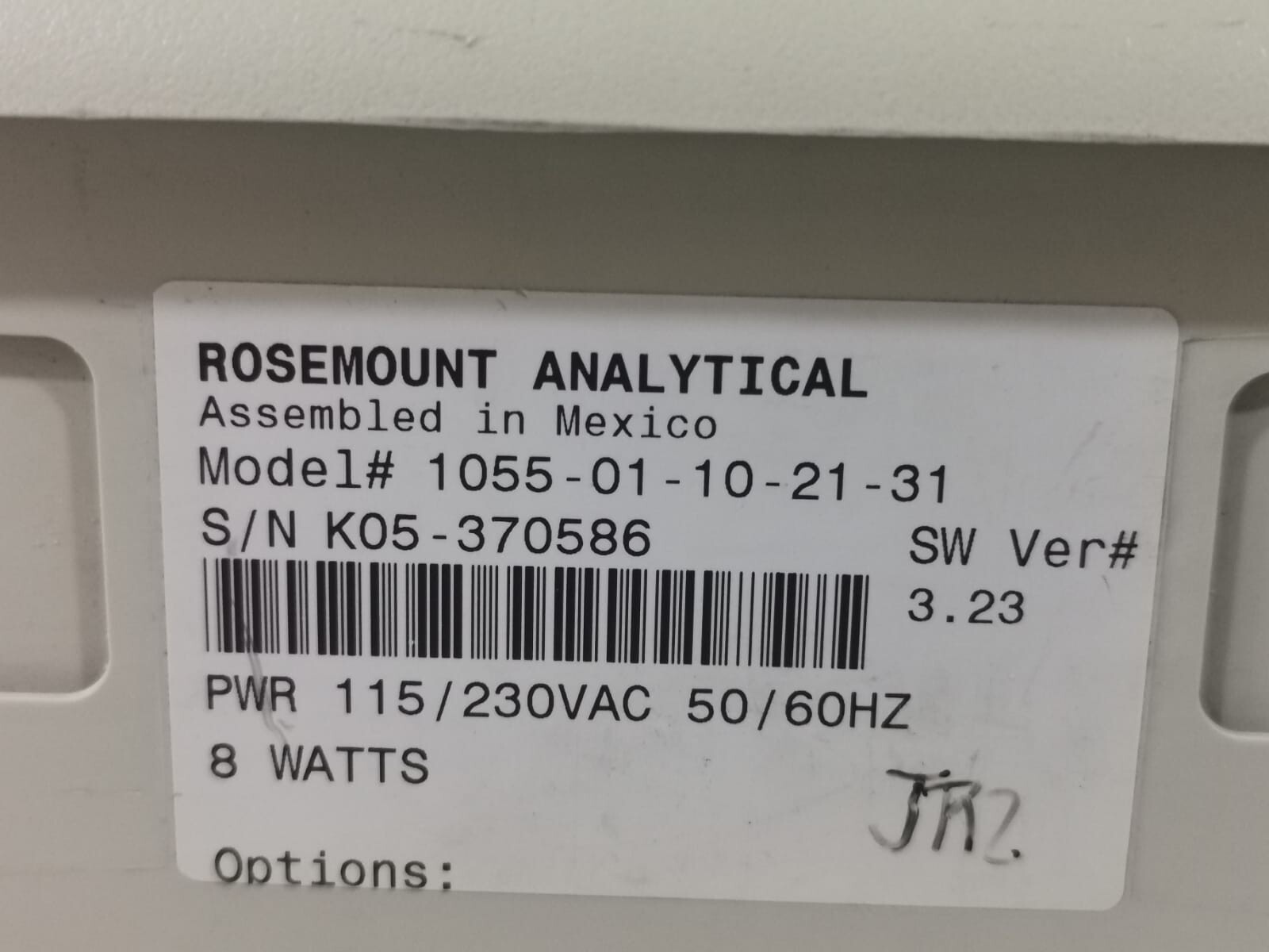 Rosemount II-1055 ROSEMOUNT ANALYTICAL SOLU CAMP II 1055-01-21-31 V.3.23 4
