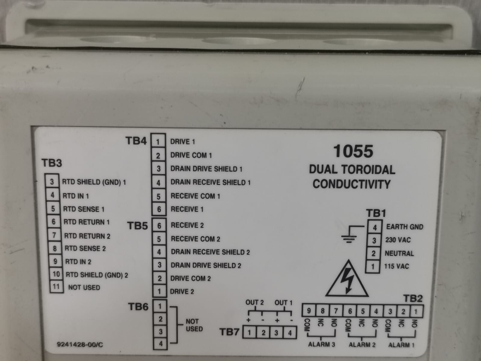 Rosemount II-1055 ROSEMOUNT ANALYTICAL SOLU CAMP II 1055-01-21-31 V.3.23 8