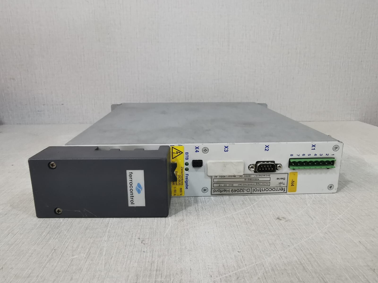 Ferrocontrol S04-00-1E Ferrocontrol D-32049 Herford / Achsregelcontroller S04-00-1E 4