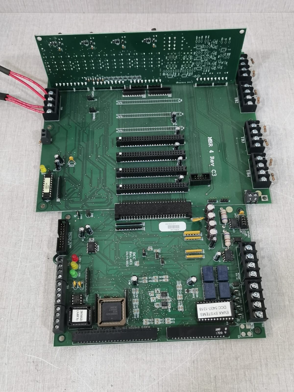 EVAX Systems DCC-5437 EVAX Systems DCC 5437-1318 PCB Mother Board 5