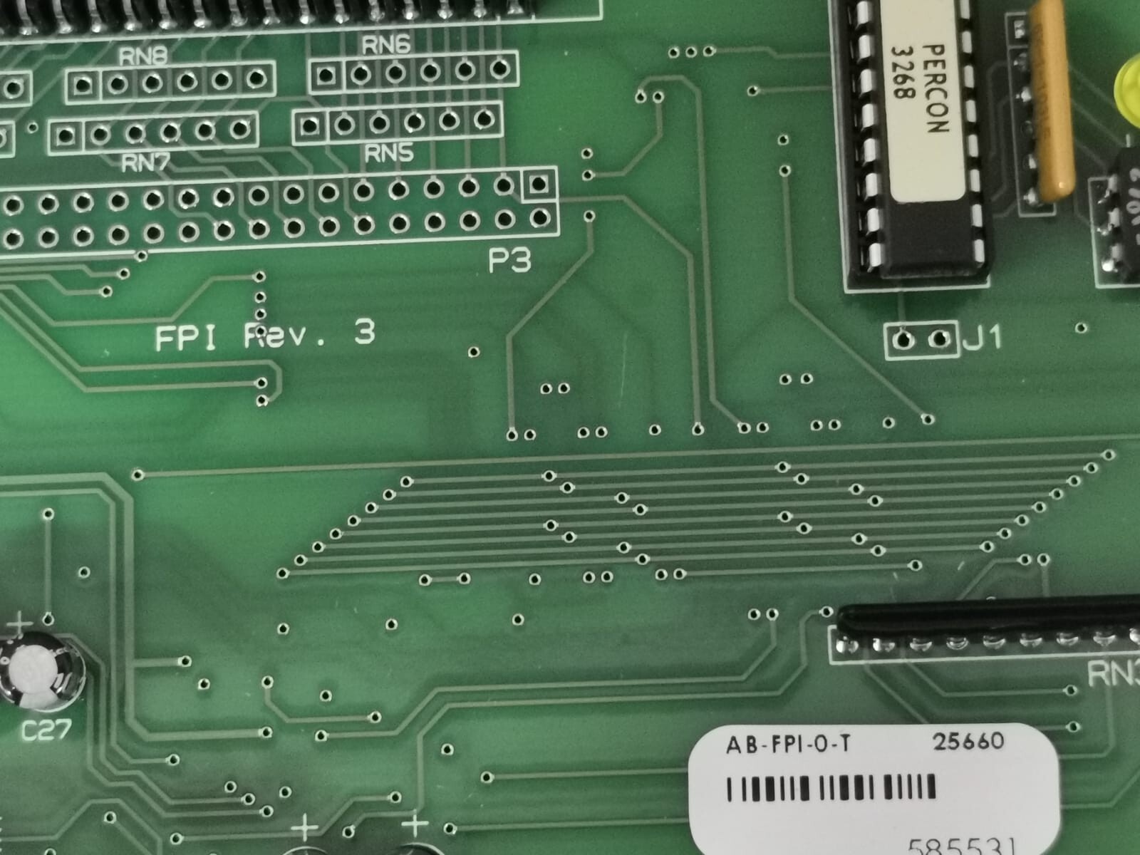 EVAX MX-AMI EVAX MX-AMI FPI REV.3 FIRE ALARM BOARD 3