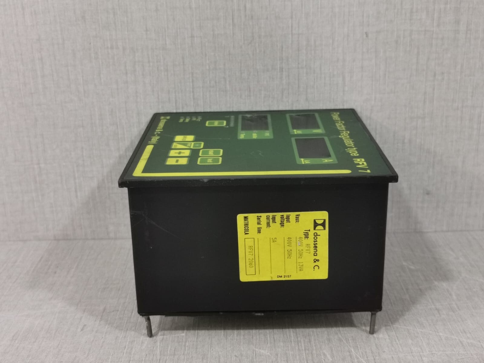 DOSSENA & C DOSSENA DOSSENA & C. RFV7 POWER FACTOR REGULAR TYPE RFV7 /2060 4