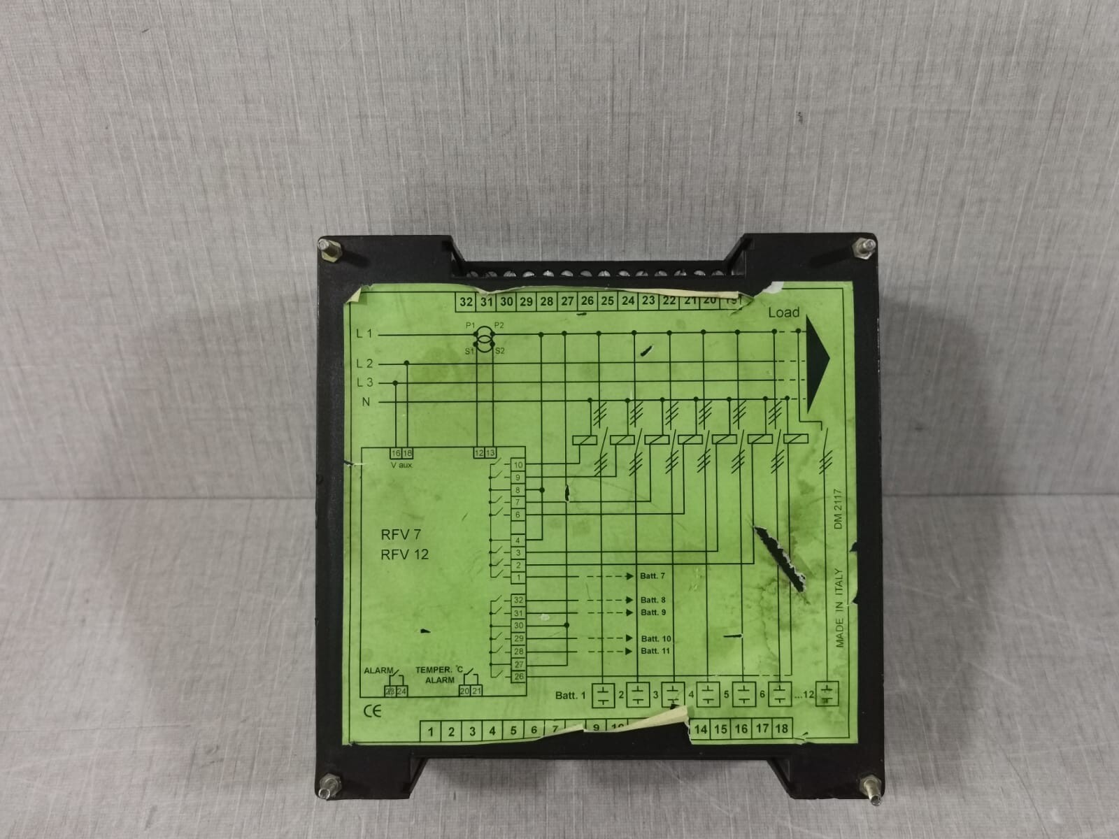 DOSSENA & C DOSSENA DOSSENA & C. RFV7 POWER FACTOR REGULAR TYPE RFV7 /2060 7