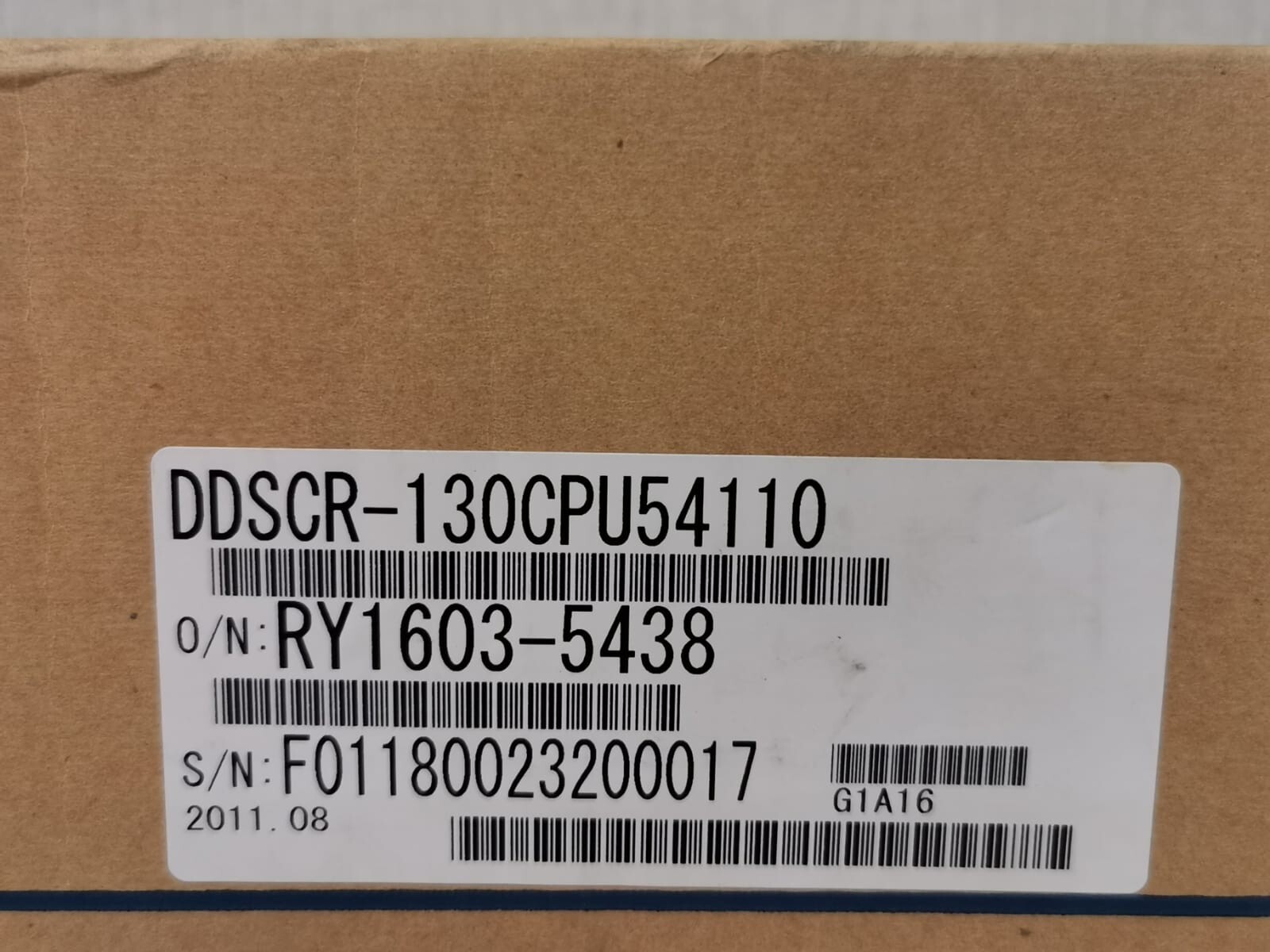 Yaskawa DDSCR-130CPU54110 Yaskawa DDSCR-130CPU54110 Memocon GL120 Memory Module 3