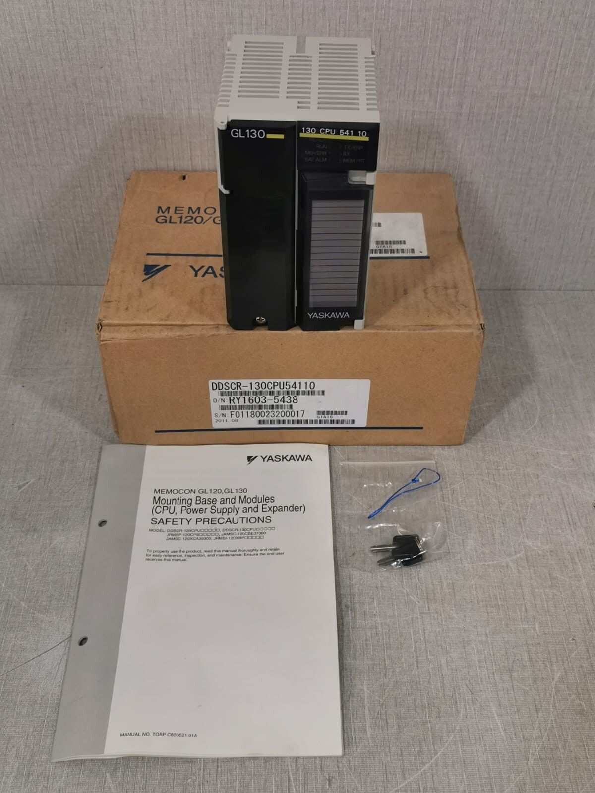 Yaskawa DDSCR-130CPU54110 Memocon GL120 Memory Module