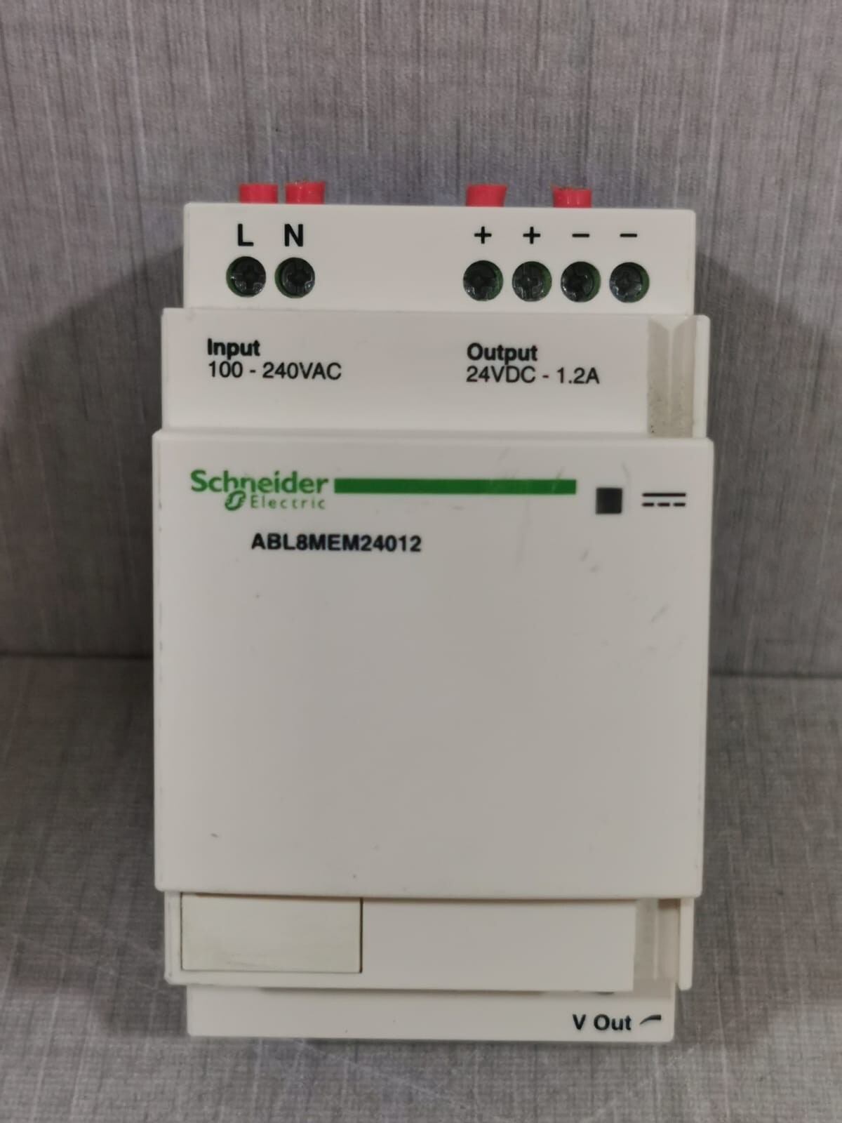 SCHNEIDER ABL8MEM24012 Regulated Switch Power Supply 100-240VAC
