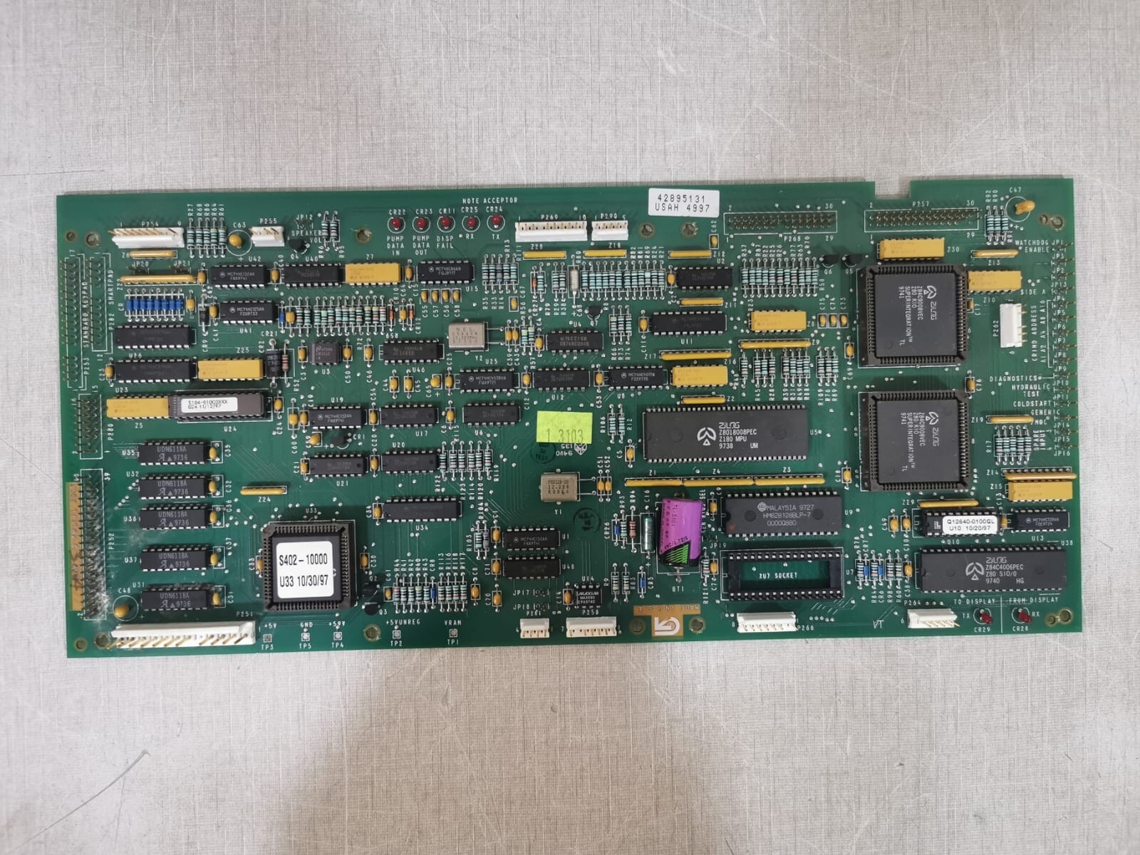 Gilbarco T17764-G3 / T17764-G3R Bin Crind Logic Board