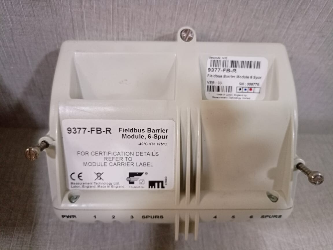 Eaton 9377-FB-R Eaton 9377-FB-R / 9377FBR VER.03 Fieldbus Barrier Module 6-Spur 3