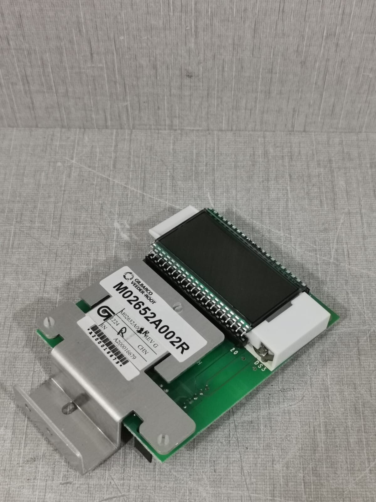 Gilbarco M02652A002R REV.G GILBARCO M02652A002R REV.G/ M00065A001 REV.F 8