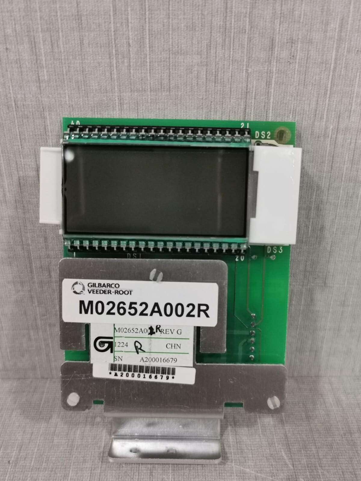 GILBARCO M02652A002R REV.G/ M00065A001 REV.F