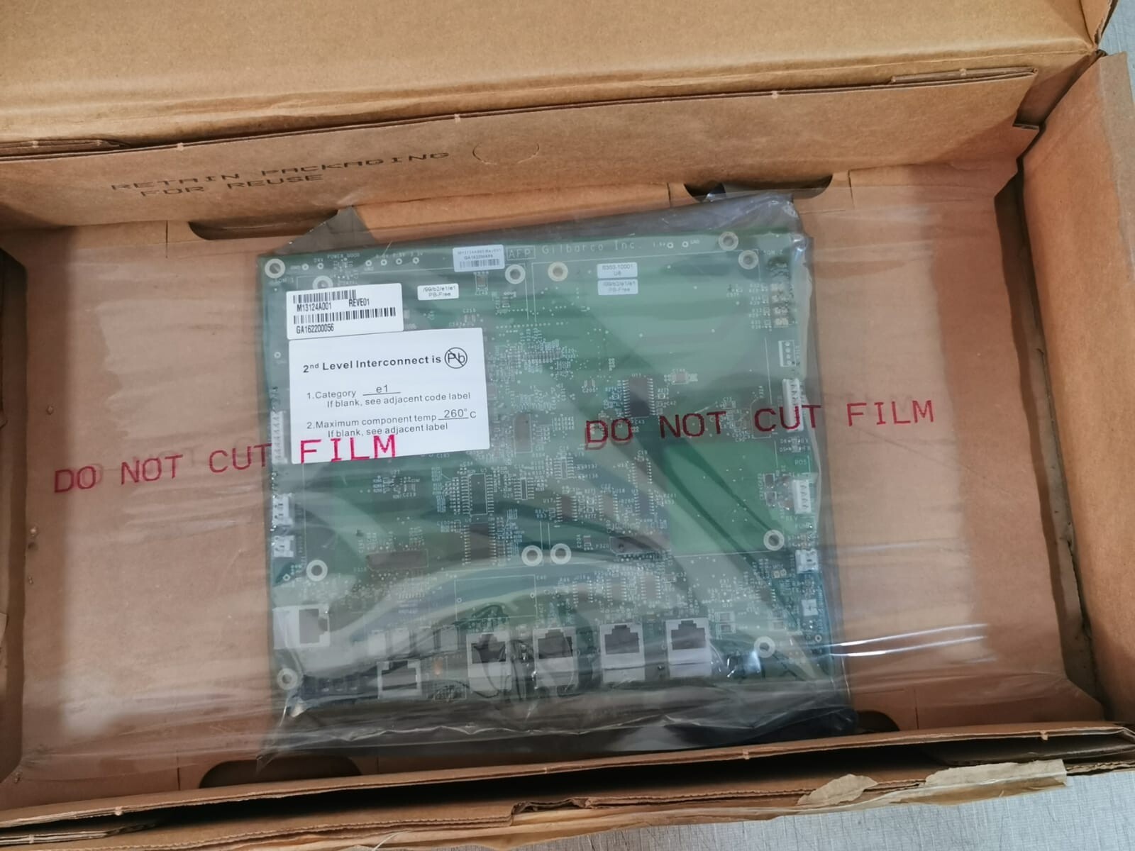 Gilbarco M13124A001 PCA, AFP Aux. Feature Processor