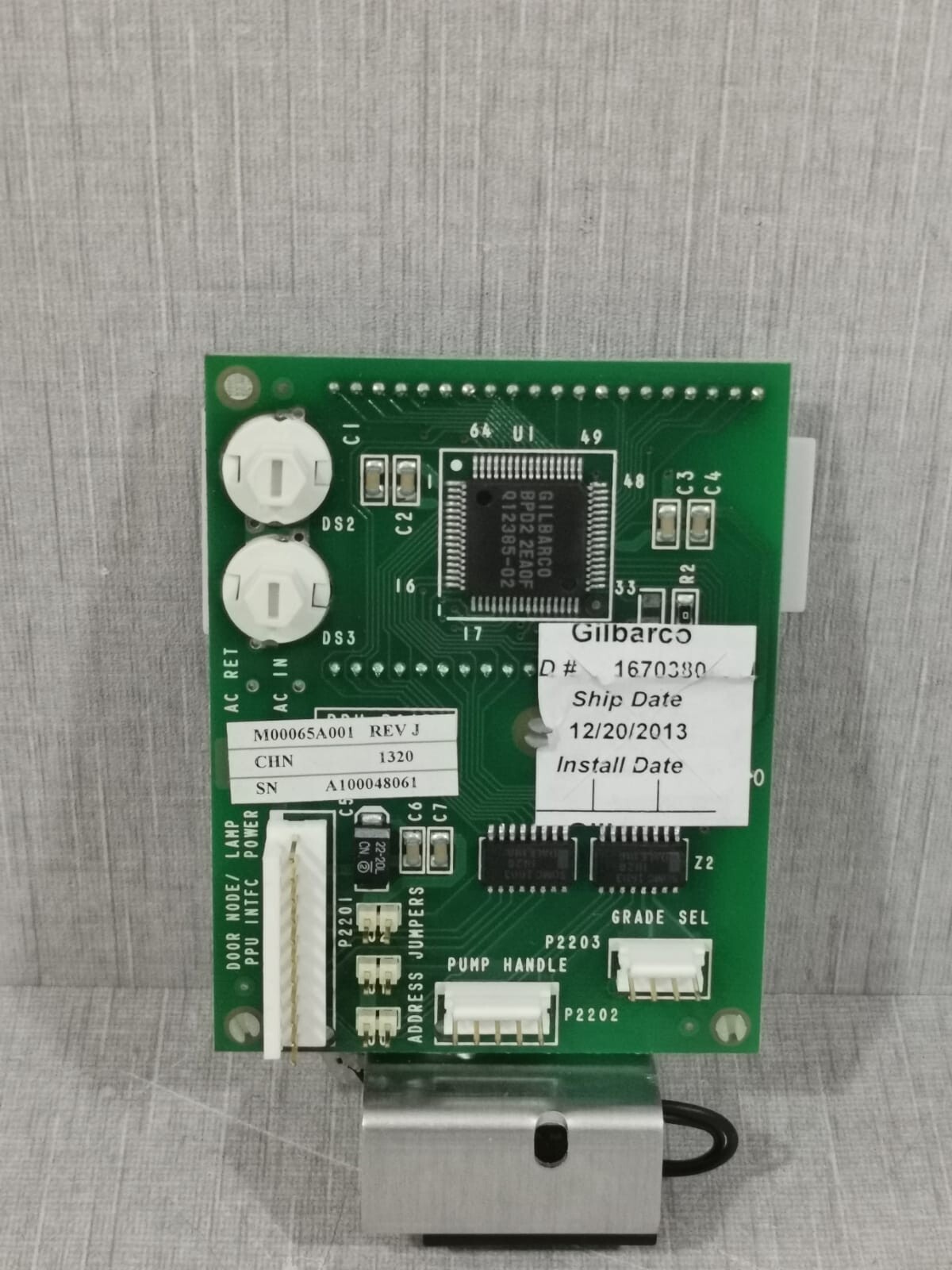 Gilbarco M02652A001 REV G Gilbarco M02652A001 REV G/ M00065A001 Rev J Control Board.. 5