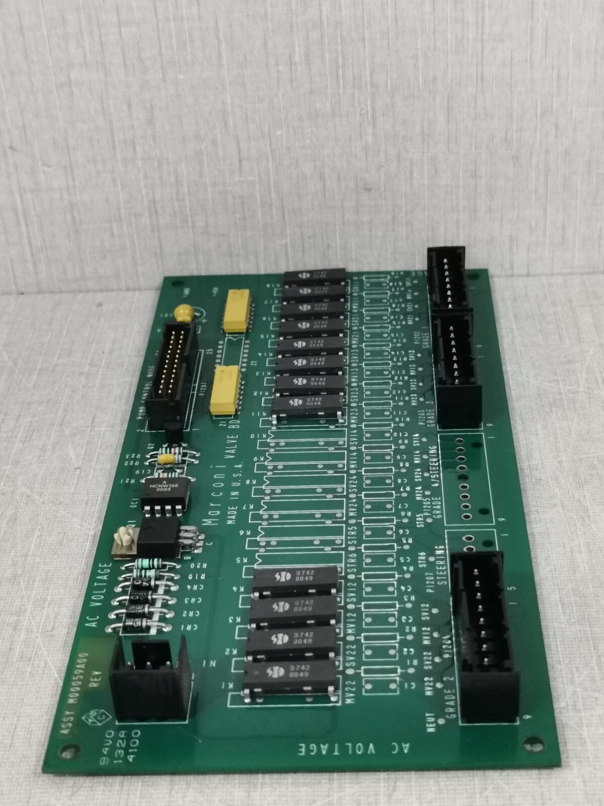 Gilbarco M00059A001 REV.A Gilbarco ASSY M00059A001 REV.A /M00058A PCB 4