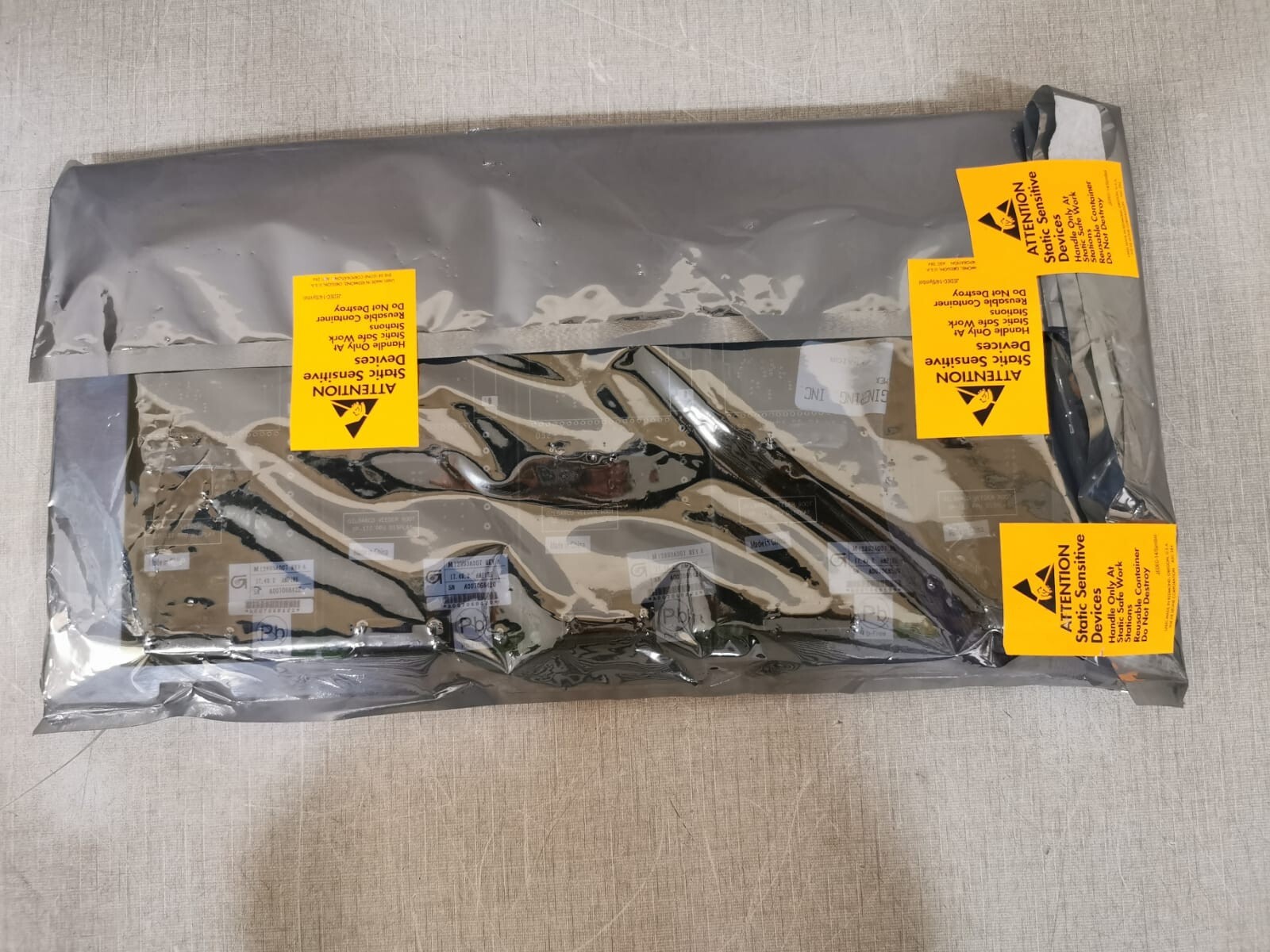 Gilbarco M12893A007 Gilbarco M12893A007 SP-III PPU Display Board with Backer Panel- Sealed 4