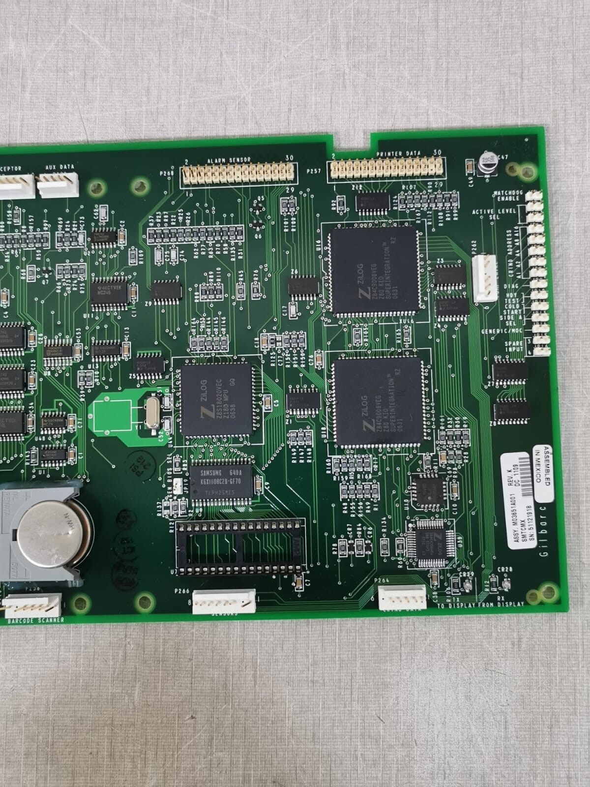 Gilbarco M03651A001 / M03651A001R Gilbarco M03651A001 / M03651A001R Crind Logic Board 4