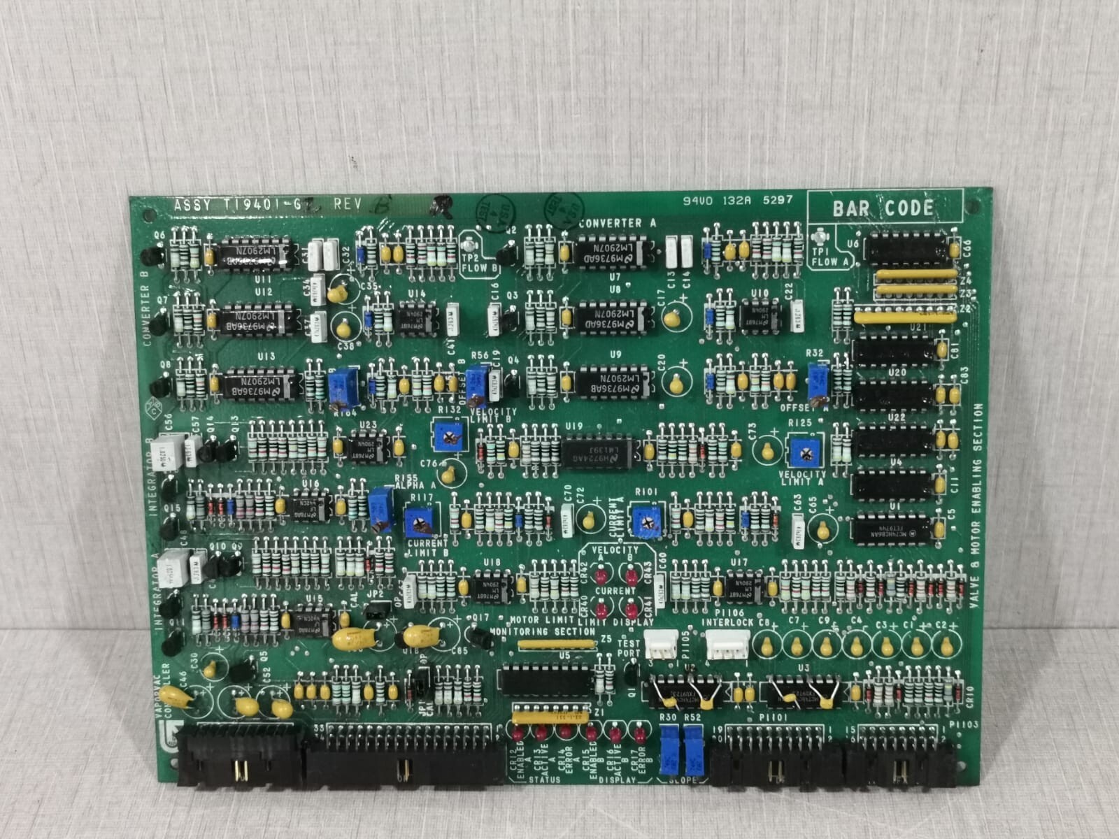 Gilbarco ASSY T19401-G2/R Rev.B/ Control Board