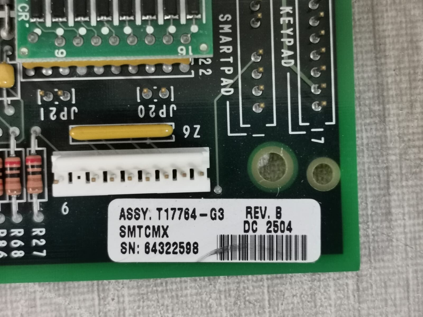 Gilbarco T17764-G3 / T17764-G3R Gilbarco T17764-G3 / T17764-G3R Bin Crind Logic Board 2