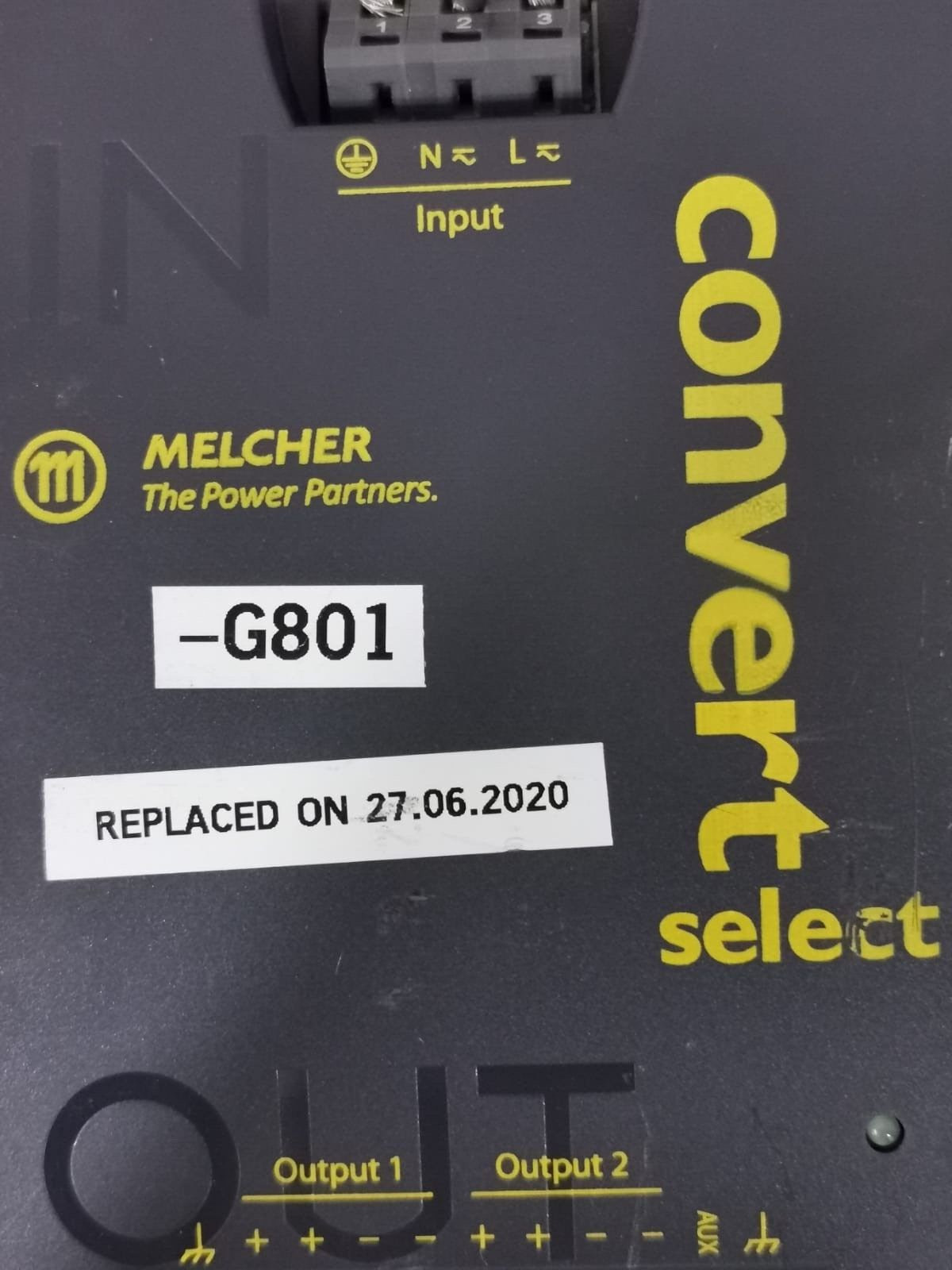 MELCHER LWN2660-6EG MELCHER POWER ONE CONVERT SELECT LWN2660-6EG / AC-DC ~ DC-DC Converter 2