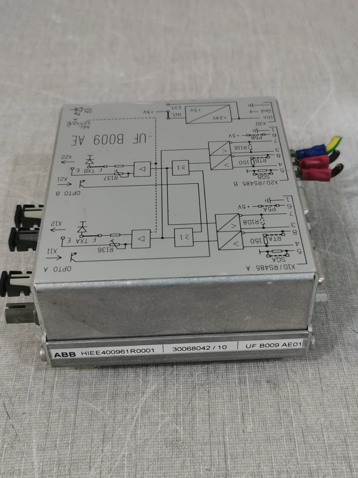 ABB HIEE400961R0001 ABB HIEE400961R0001 UFB009AE01 24V POWER SUPPLY 3