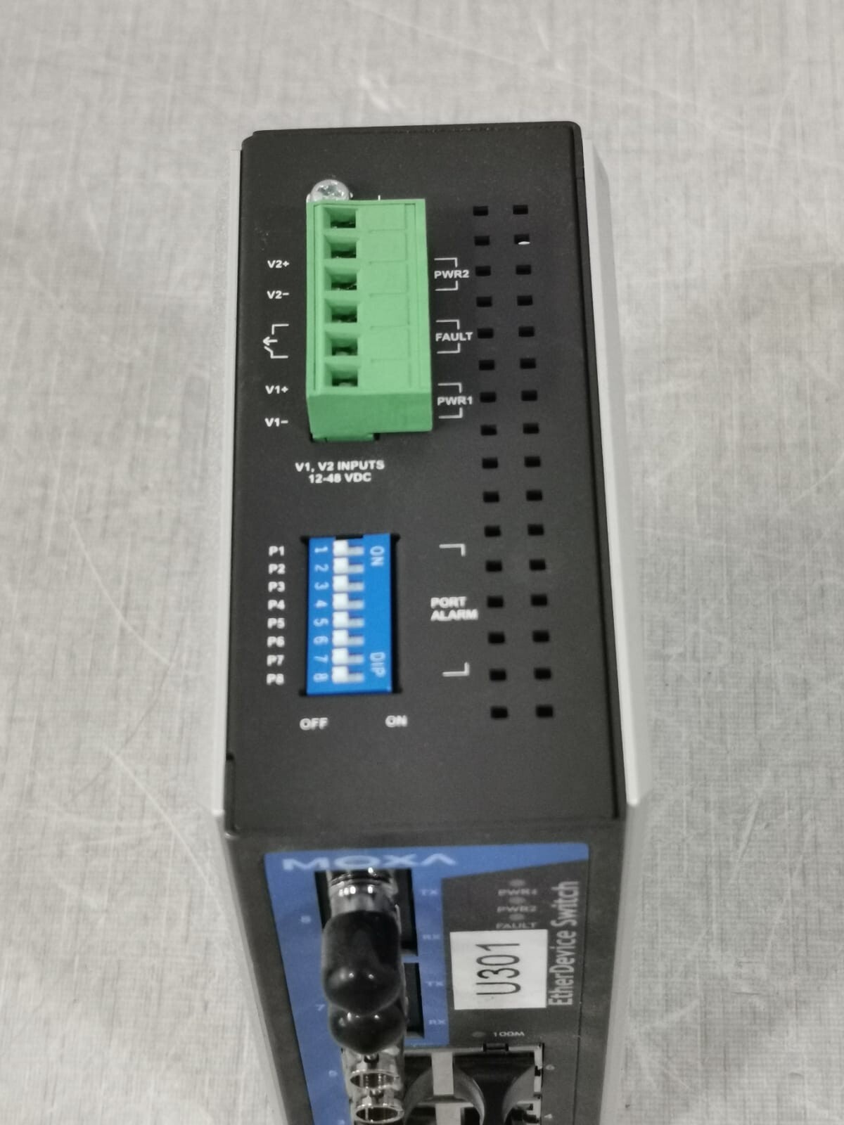 Moxa EDS-308-MM-ST Moxa EDS-308-MM-ST REV.2.1 EtherDEVICE Switch 8 Port - W/O ACCS 4