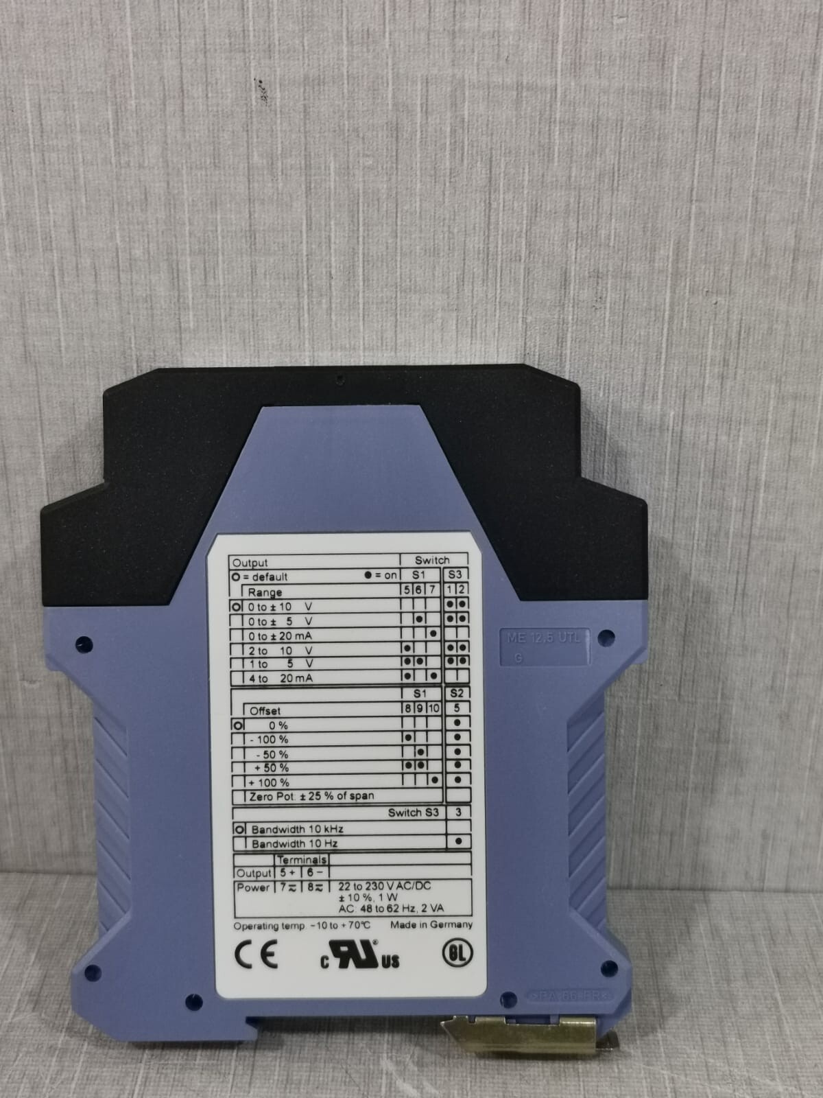Knick P27000H1 KNICK P27000H1 DC-ISOLATION AMPLIFIER 5