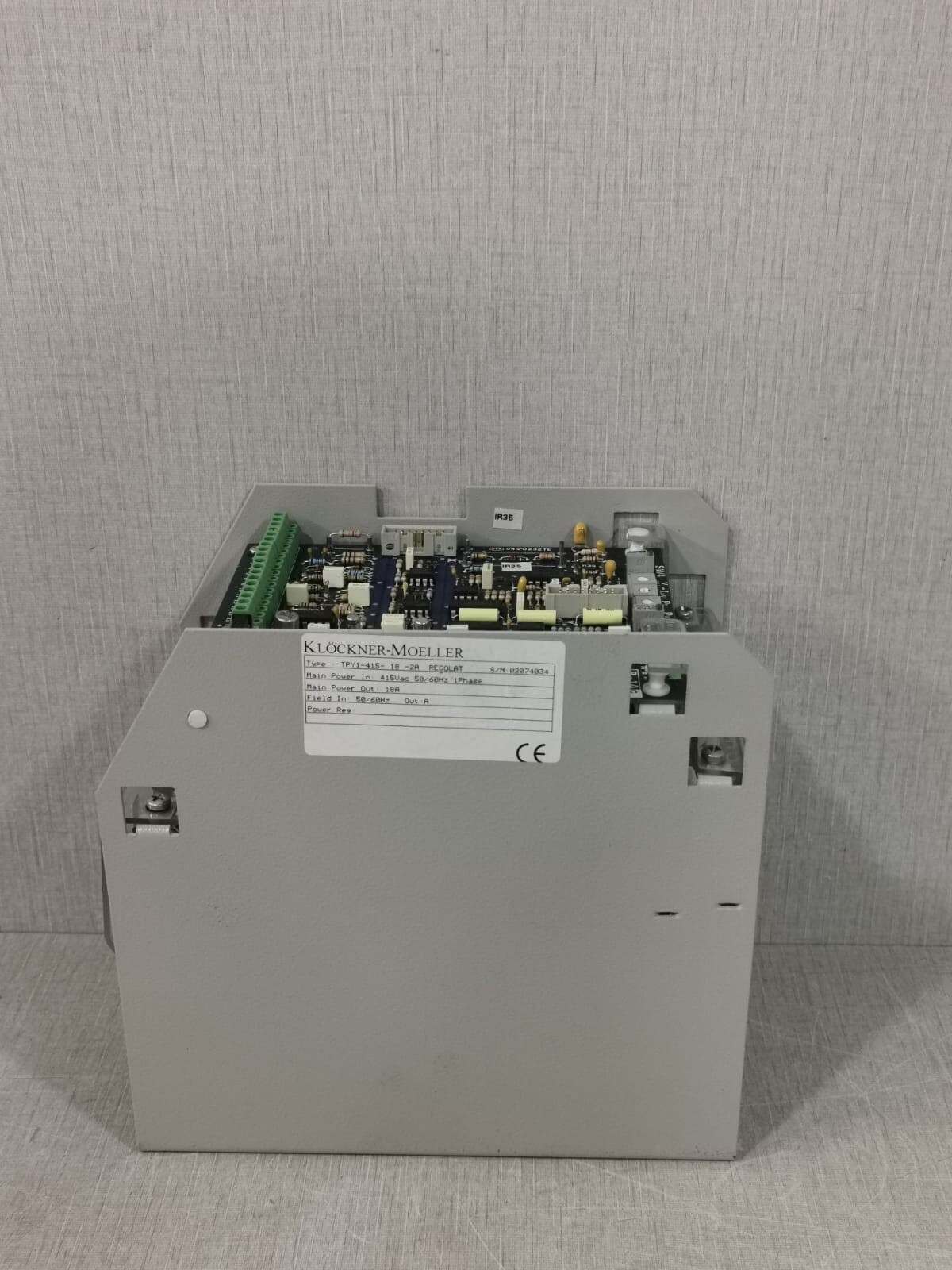 Klöckner Moeller TPy1-415-18-2A Klockner Moeller Type: TPy1-415-18-2A Armature Converter Regulator 3