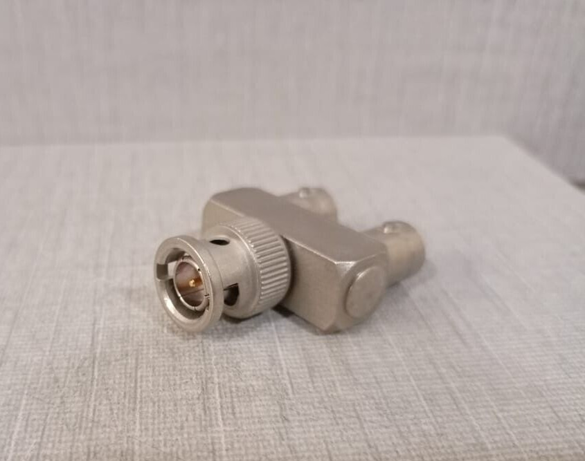 UNKNOWN UNKNOWN BNC SPLITTER ADAPTER JACK PLUG COAX CONNECTOR 4