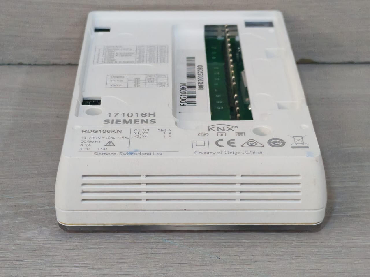 Siemens RDG100KN Siemens RDG100KN Room Thermostat 171016H 10